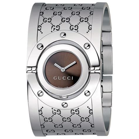 gucci stainless steel women's watch